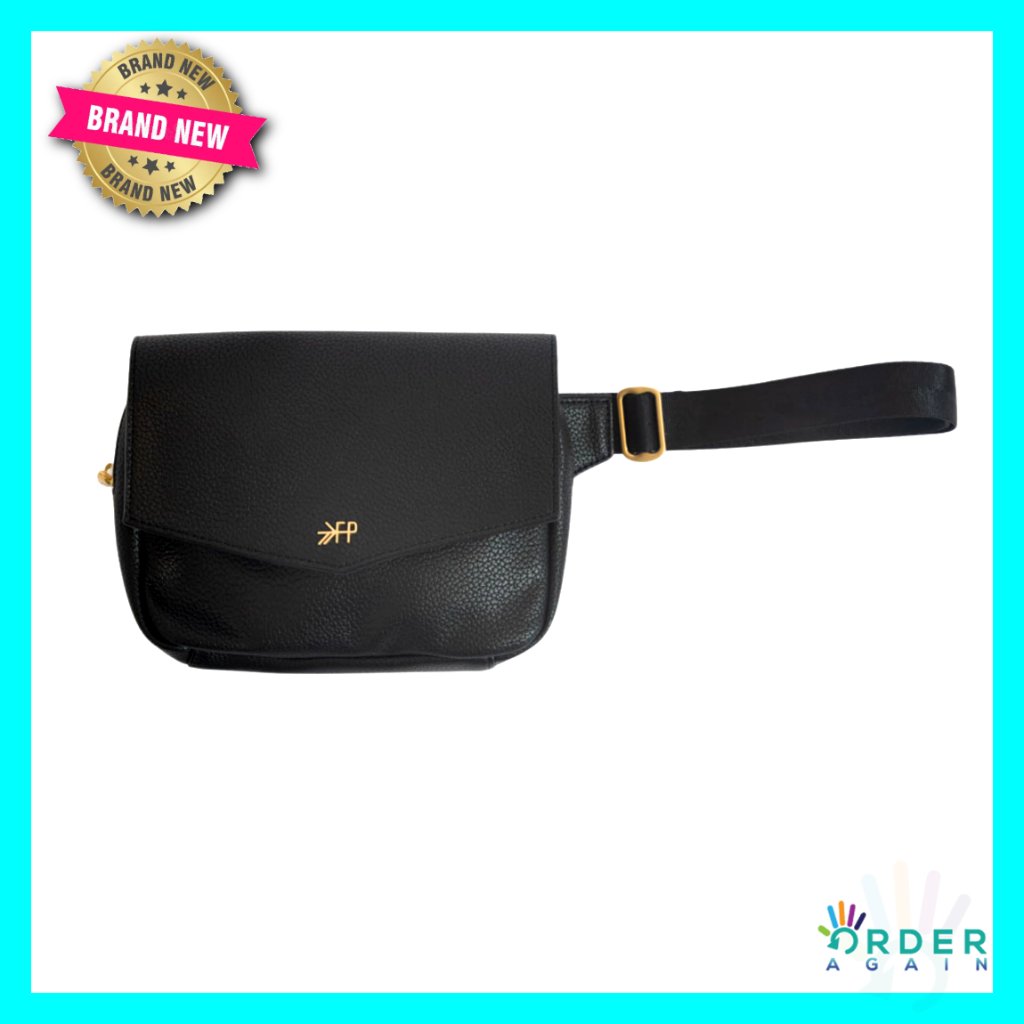 Classic Park Pack Vegan Leather Fanny Pack Adjustable Waist Bag Crossbody